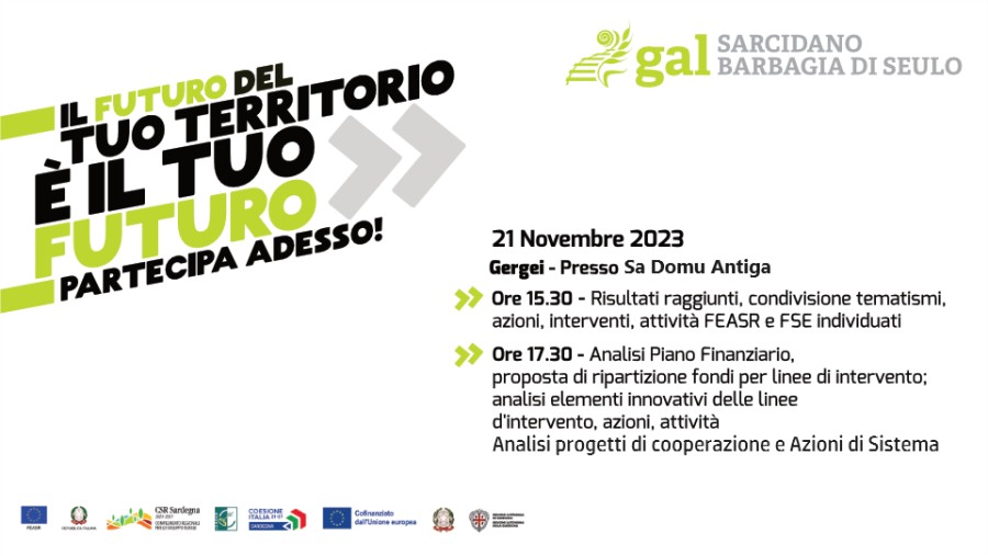 Percorso Partecipativo del GAL a Gergei